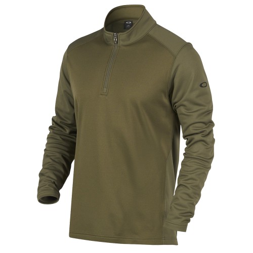 Oakley Golf Range 1/4 Zip Mens Sweater (Dark Brush)