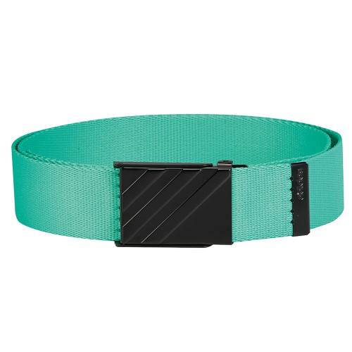 Adidas Golf 3-Stripes Mens Webbing Belt (Hi-Res Green)