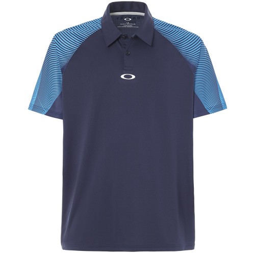 Oakley Golf Aero Motion Mens Polo Shirt (Fathom)