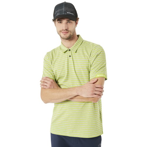 Oakley Golf Speed Stripe Mens Polo Shirt 