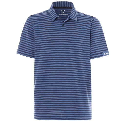 Oakley Golf Speed Stripe Mens Polo Shirt  - Ensign Blue