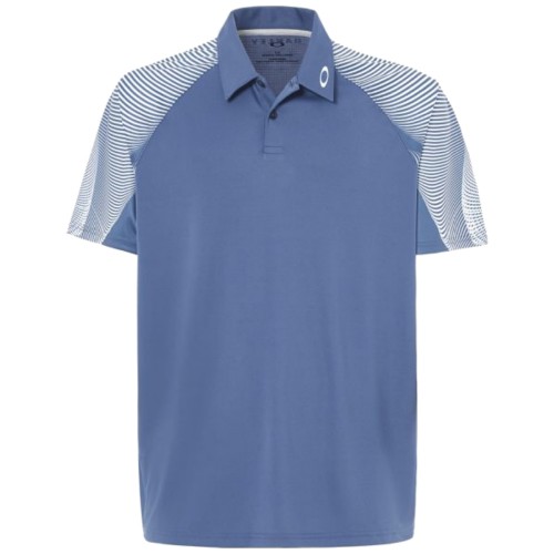 Oakley Golf Aero Motion Mens Polo Shirt (Ensign Blue)