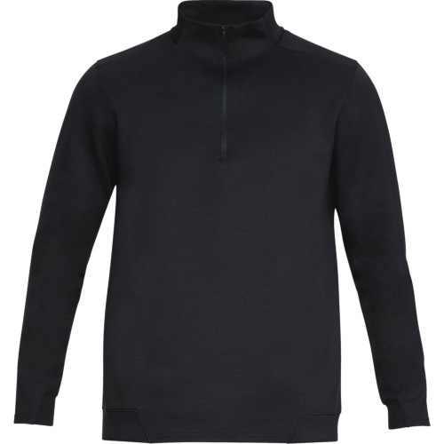 Under Armour Golf UA Storm PlayOff 1/2 Zip Sweater (Black)