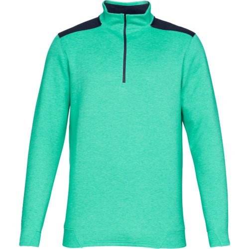 Under Armour Golf UA Storm PlayOff 1/2 Zip Sweater (Green Malachite)