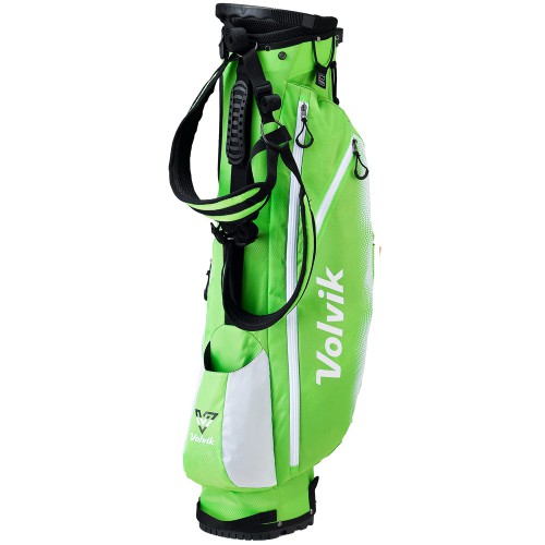 Volvik Vivid Lightweight Carry Stand Golf Bag  - Lime