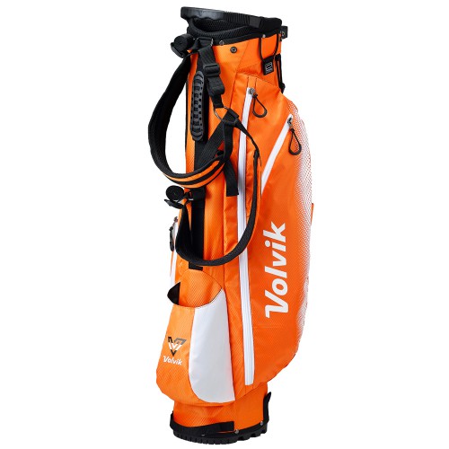 Volvik Vivid Lightweight Carry Stand Golf Bag (Orange)