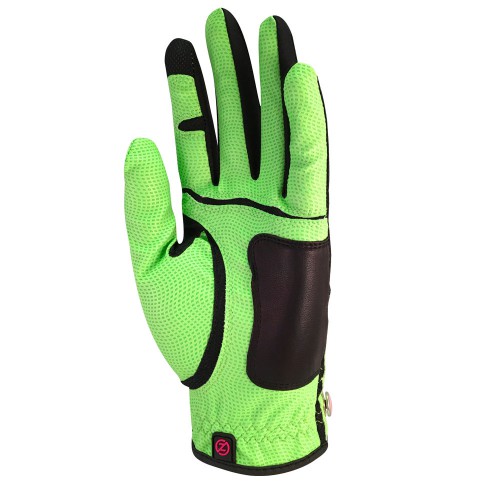 Zero Friction Mens Golf Glove Left Hand - OSFA  - Lime