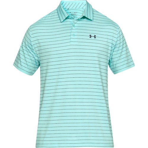 Under Armour Golf Playoff 2.0 Mens Polo Shirt (Neo Turquoise/Batik)
