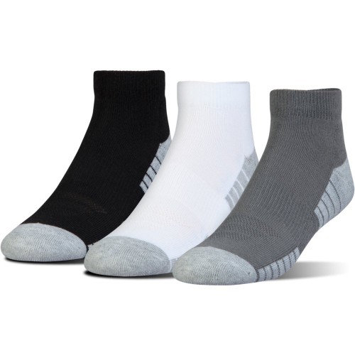 Under Armour HeatGear Tech Low Cut Sports Mens Ankle Socks (Graphite Assorted)