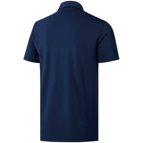 adidas Golf Ultimate 365 Solid Mens Short Sleeve Polo Shirt  - Collegiate Navy