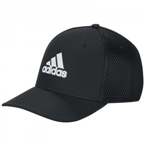 adidas Golf A-Stretch Tour Fitted Mens Baseball Cap (Black)