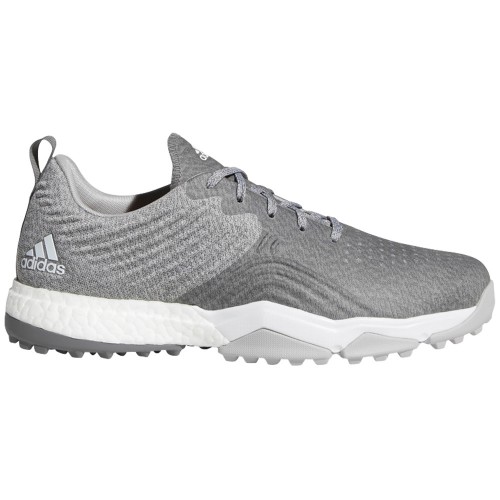 Adidas AdiPower 4ORGED S Water-Repellent Mens Golf Shoes - Wide Fit  - Grey Two/Grey Four