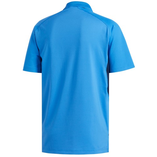 adidas Golf Ultimate 365 Climacool Solid Mens Short Sleeve Polo Shirt  - True Blue