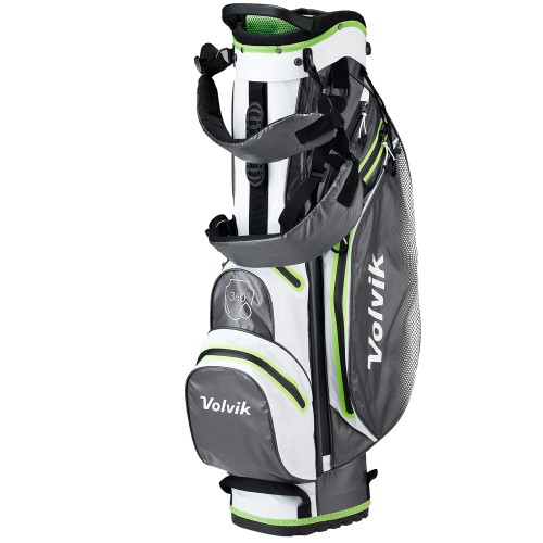 Volvik WP360 Waterproof Golf Stand Bag (White/Lime)