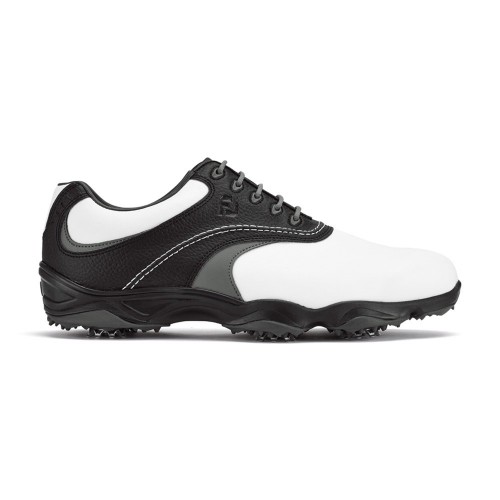 FootJoy Originals Leather Mens Golf Shoes (White/Black)