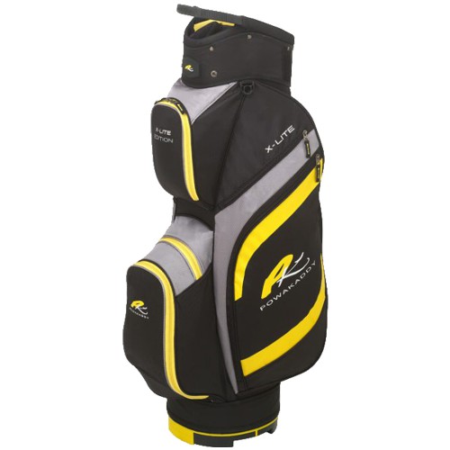 Powakaddy Golf X-lite Edition Cart Bag (Black/Yellow)