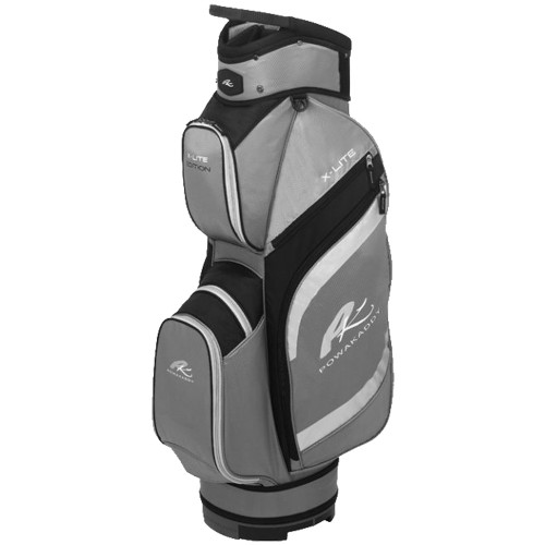 Powakaddy Golf X-lite Edition Cart Bag  - Gun Metal/Black/Silver