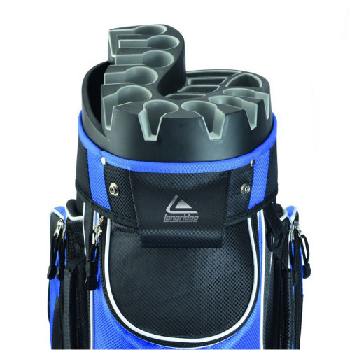 Longridge Pro Golf Trolley Cart Bag 15 Way Divider reverse