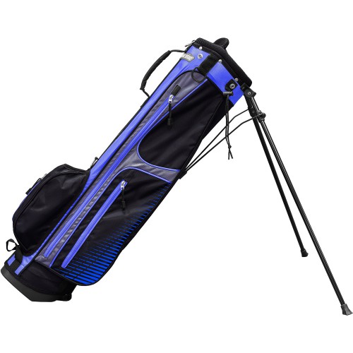 Longridge Weekend 6 inch Dual Strap Stand Golf Bag (Black/Navy)