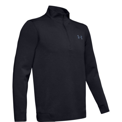 Under Armour Golf UA Storm PlayOff 1/2 Zip Golf Sweater (Black)