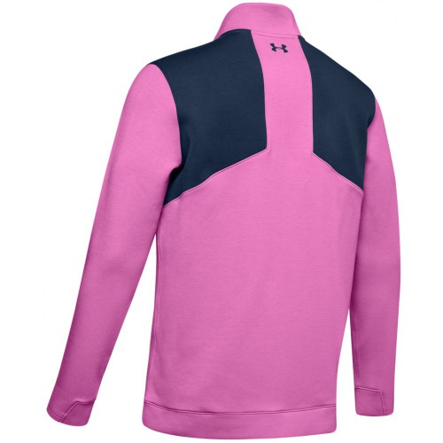 Under Armour Golf UA Storm PlayOff 1/2 Zip Golf Sweater  - Optic Purple/Academy