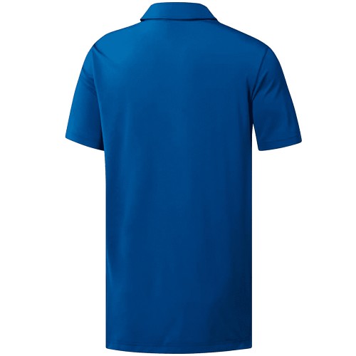 adidas Golf Ultimate 365 Camo Embossed Mens Short Sleeve Polo Shirt  - Dark Marine/Grey Three