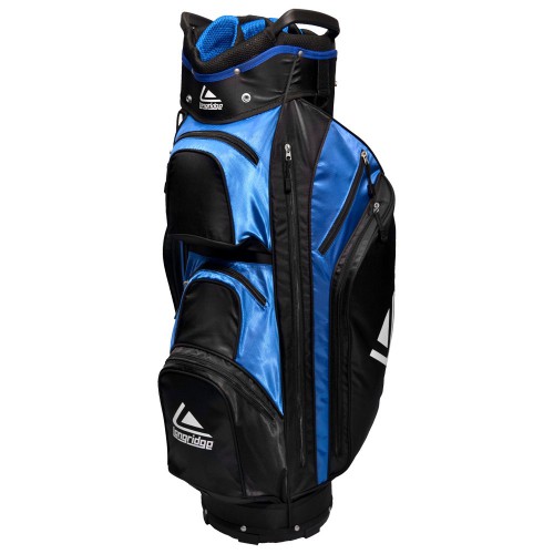 Longridge Executive Golf Cart Bag (Black/Royal Blue)