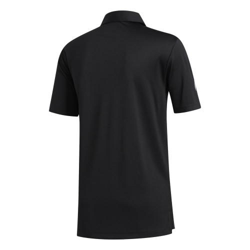 adidas Golf 3-Stripe Basic Mens Polo Shirt reverse