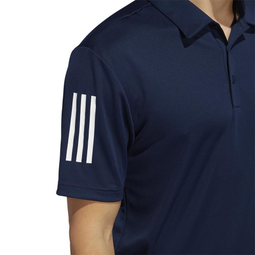 adidas Golf 3-Stripe Basic Mens Polo Shirt 