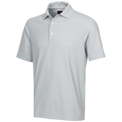 Greg Norman Golf Micro Pique Mens Polo Shirt (Shark Grey)