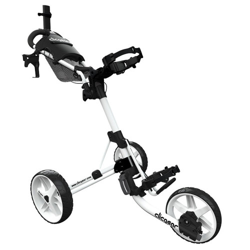 ClicGear 4.0 Golf Trolley Push Cart (White)