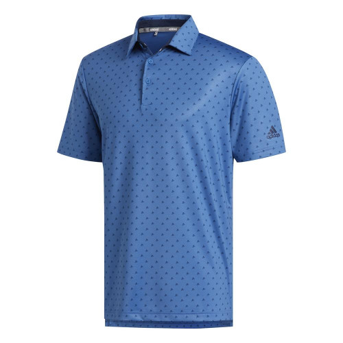 adidas Golf Ultimate365 Badge of Sport Mens Polo Shirt (Trace Royal/Collegiate Navy)