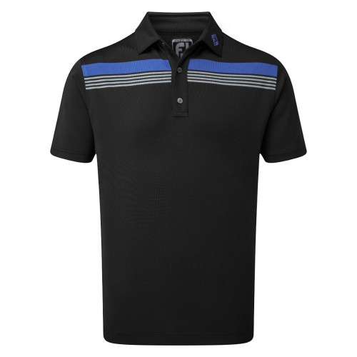 FootJoy Golf Stretch Pique Chestband Mens Polo Shirt