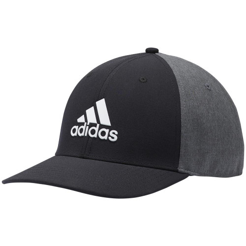 adidas Golf A-Stretch Badge of Sport Tour Cap - OSFA (Black)