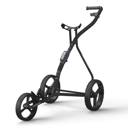 Wishbone One Megalite Golf Trolley + 2 Free Gifts (Charcoal/Black)