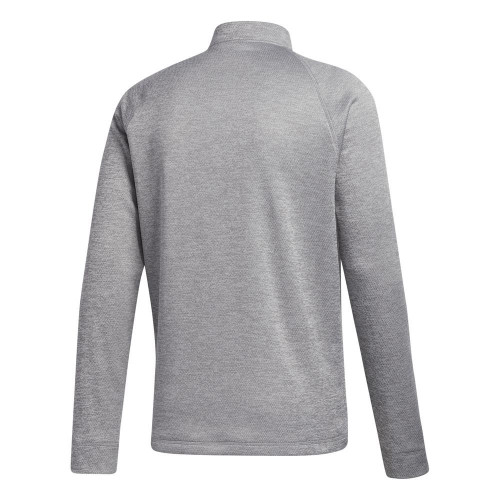 adidas Golf Midweight Quarter Zip Mens Sweatshirt  - Grey Three / Grey Two
