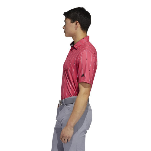 adidas Golf Mens Ultimate365 Badge Of Sport Polo Shirt 