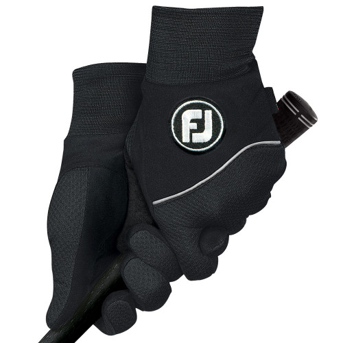 FootJoy Mens WinterSof Golf Gloves Pair  - Black