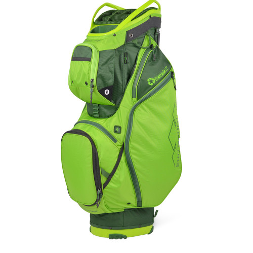 Sun Mountain Ecolite Cart Golf Bag - Made with recyced fabric. (Rush Green/Green)