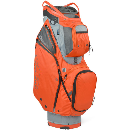 Sun Mountain Ecolite Cart Golf Bag - Made with recyced fabric.  - Cadet/Inferno/Gunmetal