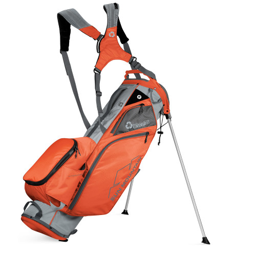 Sun Mountain Eco-lite Stand Golf Bag - made with recycled plastic (Cadet/Inferno/Gunmetal)