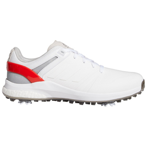 adidas EQT Mens Spiked Golf Shoes (White/Vivid Red)