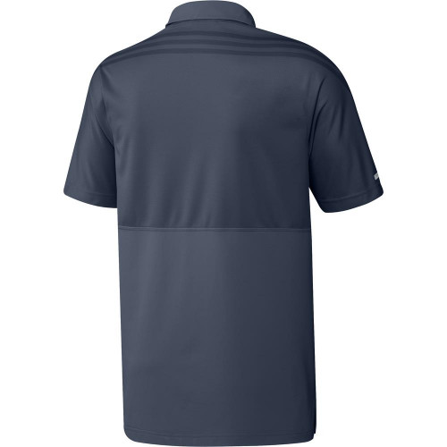 adidas Golf HEAT.RDY 3-Stripe Polo Shirt reverse