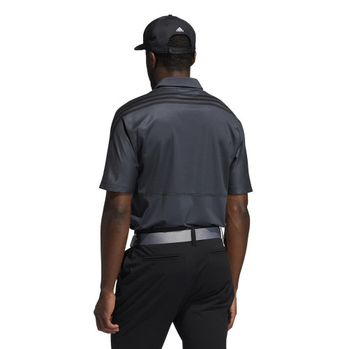adidas Golf HEAT.RDY 3-Stripe Polo Shirt 