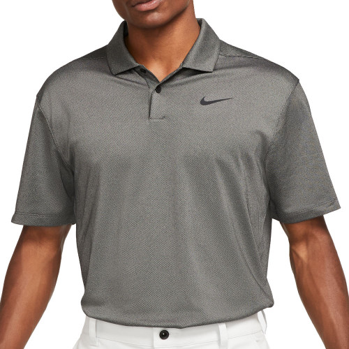 Nike Golf Dry Vapor Textured Polo Shirt (Dust/Black)