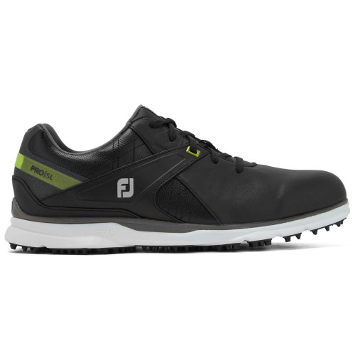 FootJoy PRO SL Mens Spikeless Golf Shoes (Black/Lime)
