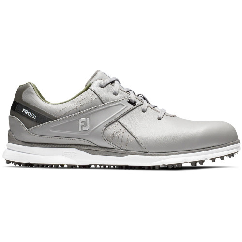 FootJoy PRO SL Mens Spikeless Golf Shoes (Grey)