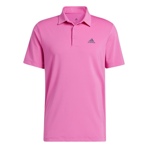 adidas Golf Ultimate365 Solid Mens Polo Shirt (Screaming Pink)