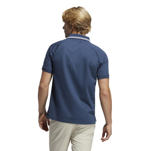 adidas Golf Go-To Pique Primegreen Polo Shirt reverse