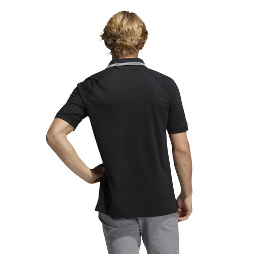 adidas Golf Go-To Pique Primegreen Polo Shirt reverse